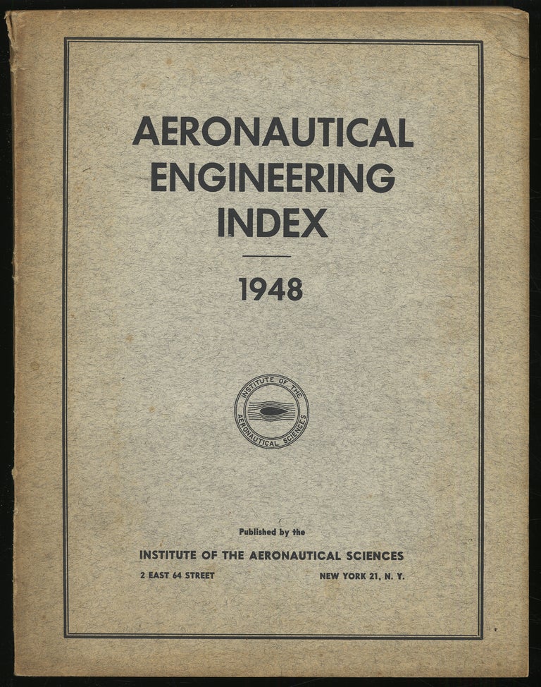 Item #322762 Aeronautical Engineering Index: 1948