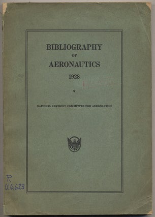 Item #322776 Bibliography of Aeronautics: 1928. Paul BROCKETT