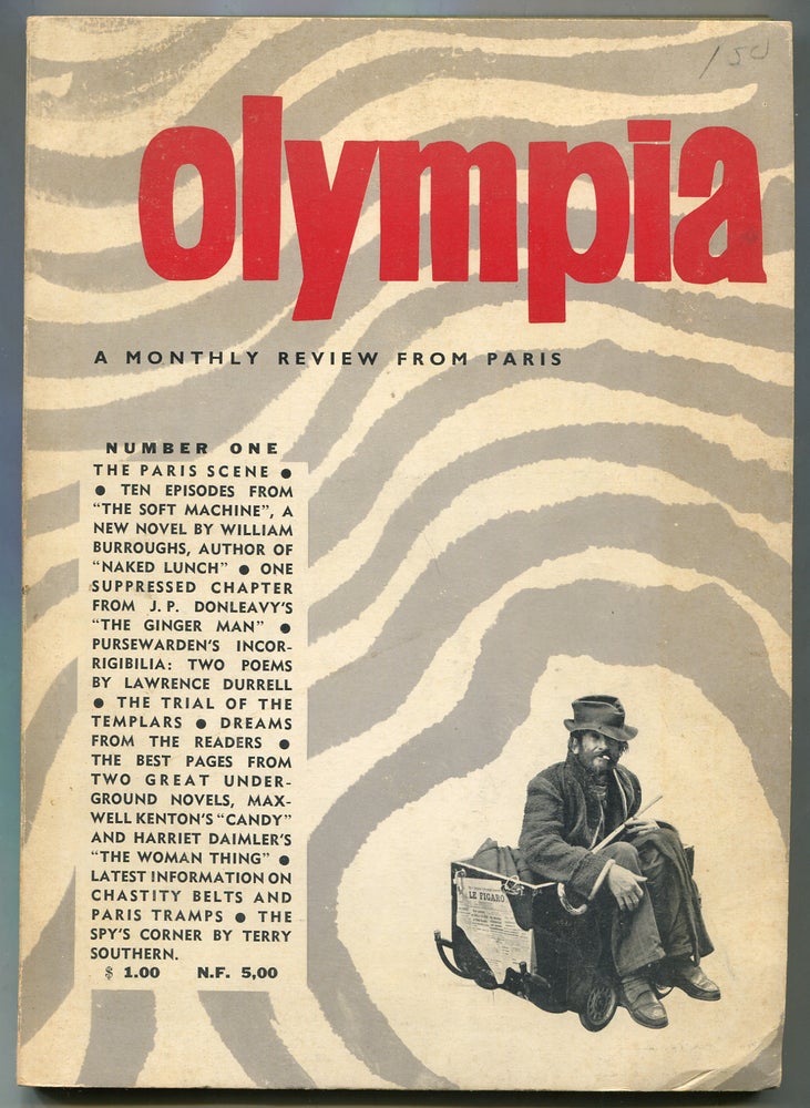 Item #322924 Olympia: A Monthly Review from Paris. Numbers One. William S. BURROUGHS.