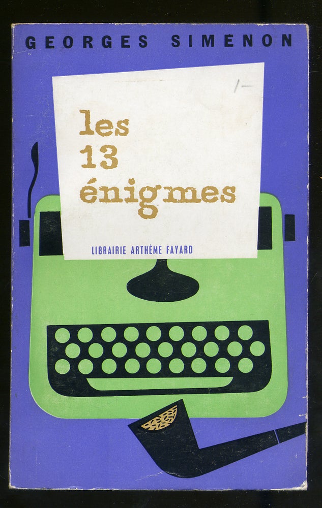 Item #323276 Les 13 Enigmes. Georges SIMENON.