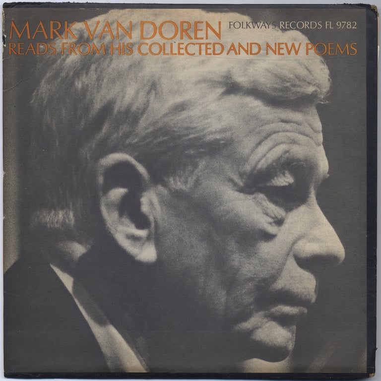 Item #323540 [Vinyl Record]: Mark Van Doren Reads from his Collected and New Poems. Mark VAN DOREN.