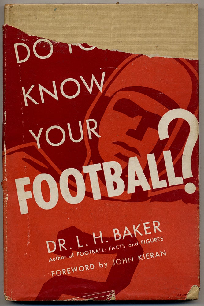 Item #324055 Do You Know Your Football? L. H. BAKER.