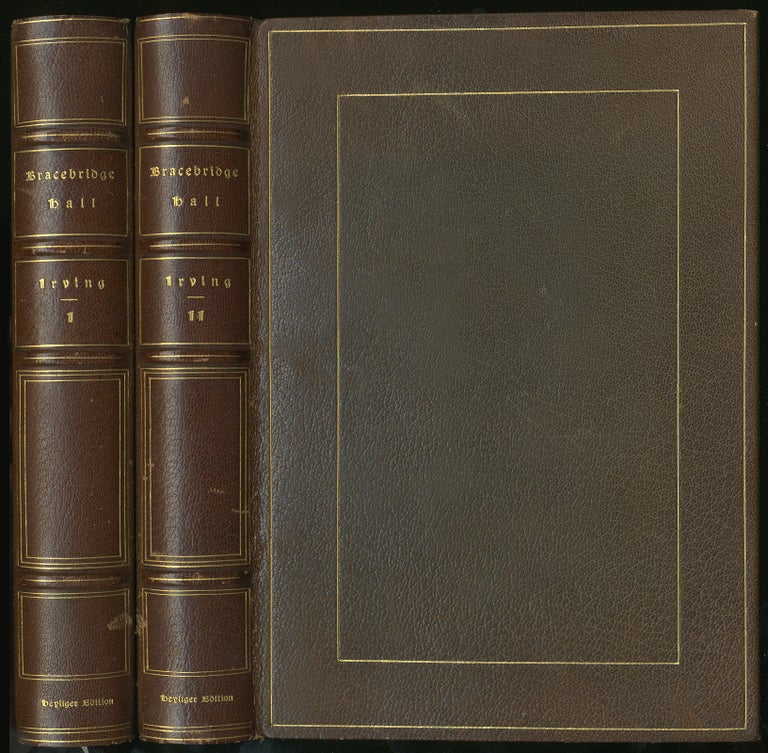 Item #324265 Bracebridge Hall, or, The Humorists: Two Volumes. Washington IRVING, Geoffrey Crayon.