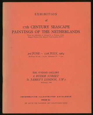 Item #324380 (Exhibition catalog): Exhibition of 17th Century Seascape Paintings of the Netherlands