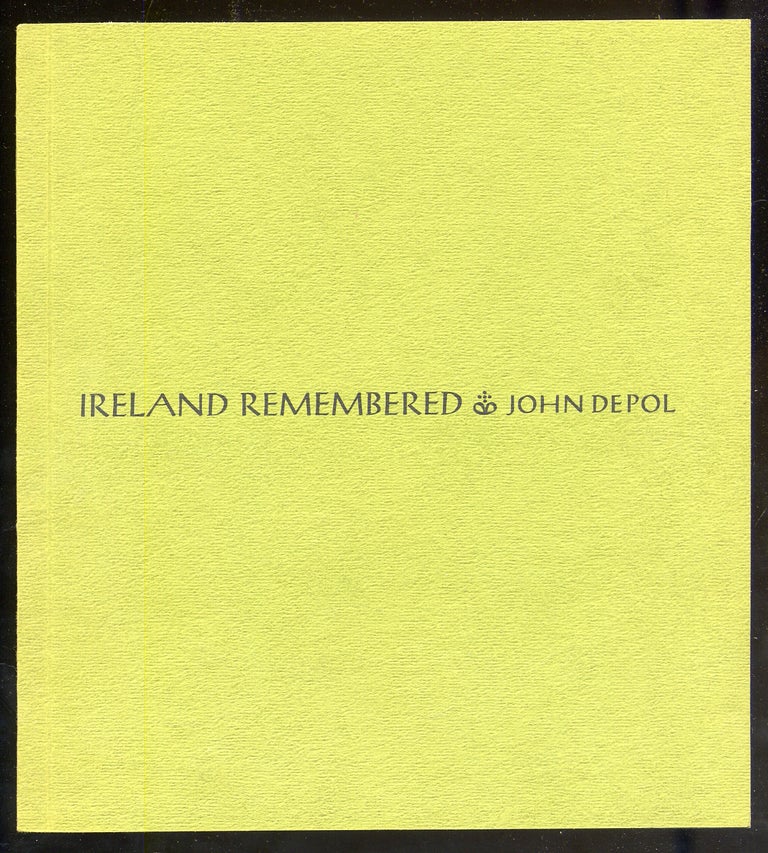 Item #324471 Ireland Remembered. John DE POL.