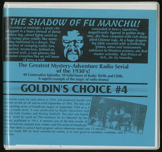 Item #325176 The Shadow of Fu Manchu. Sax ROHMER