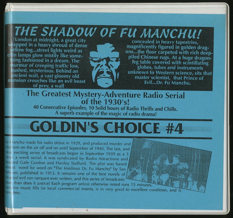 Item #325176 The Shadow of Fu Manchu. Sax ROHMER.