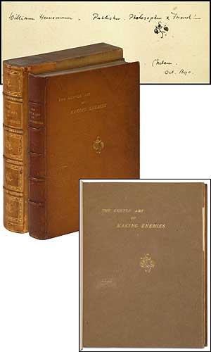 Item #326252 The Gentle Art of Making Enemies. James A. M. WHISTLER.
