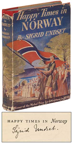 Item #326792 Happy Times in Norway. Sigrid UNDSET.