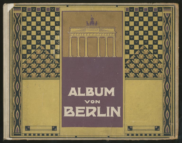 Item #327068 Album von Berlin. 4 grosse Panoramen, darunter ein farbiges, und 55 Ansichten nach Naturaufnahmen in Photographiedruck