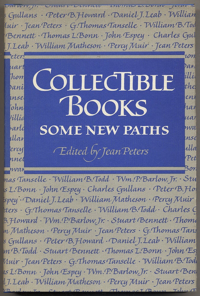 Item #327125 Collectible Books: Some New Paths. Jean PETERS.