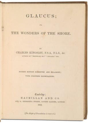 Glaucus; or, The Wonders of the Shore