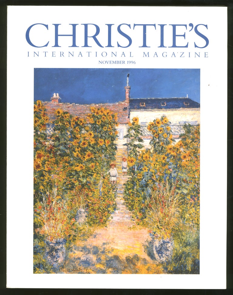 Item #327770 Christie's International Magazine: November 1996