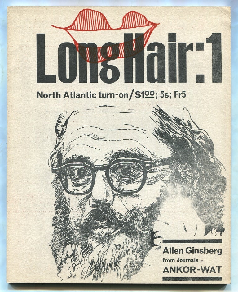 Item #328958 Long Hair – Volume 1, Number 1. Allen GINSBERG, Ray Durgant, Tuli Kupferberg, Jeff Nuttall, Michael Horovitz, Ron Padget, Lawrence Ferlinghetti, MILES, Barry.