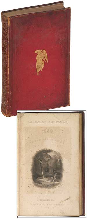 Item #329128 The Christian Keepsake and Missionary Annual 1840. Harriet Beecher STOWE, John Greenleaf Whittier, Lydia H. Sigourney, John A. Clark.