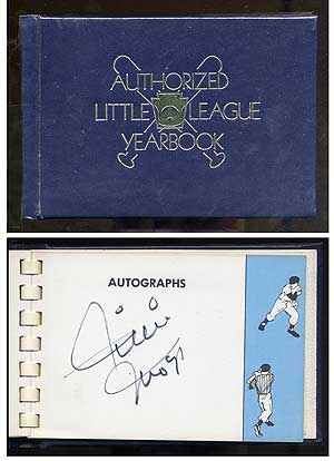 Item #329290 Authorized Little League Yearbook. Willie MAYS