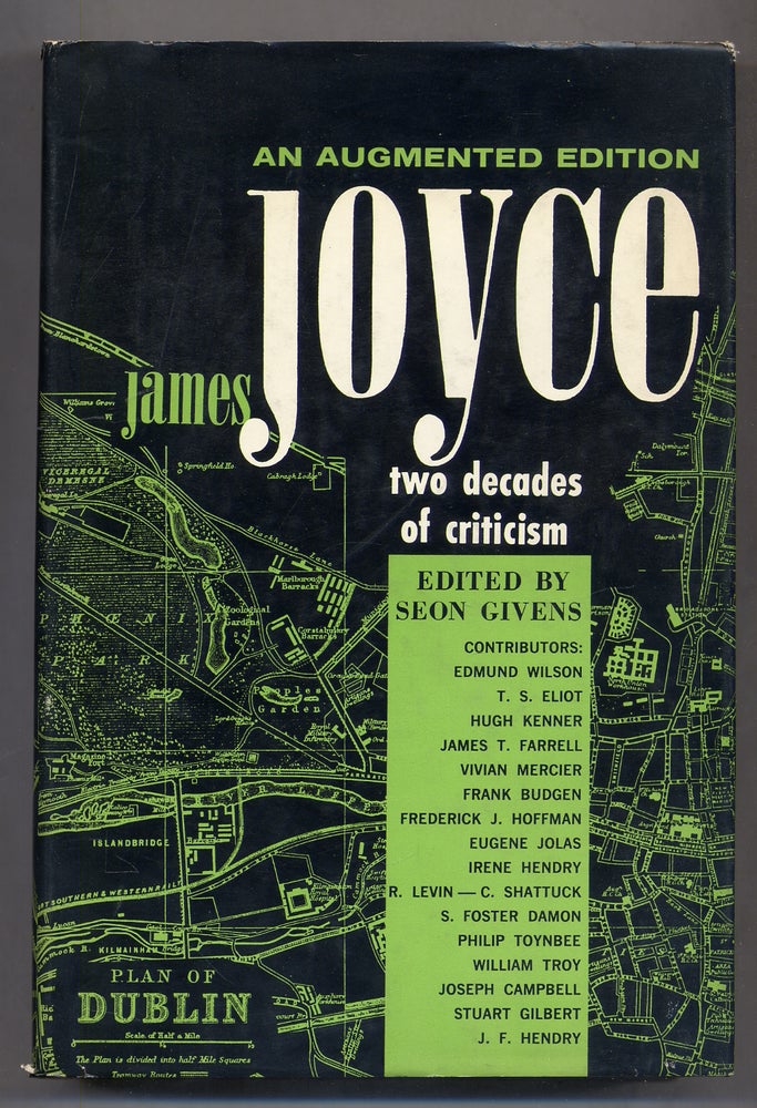 Item #329631 James Joyce: Two Decades of Criticism. Seon GIVENS.