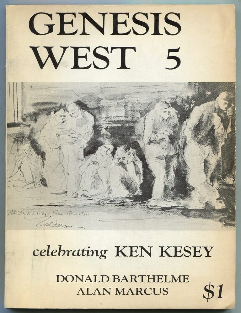 Item #329703 Genesis West &ndash; Vol. 2 No. 5. Ken KESEY, Jose Angel Calderon, Philip Whalen, Leon Weiner, Ralph Robin, Jamie Reid, John Knoepfle, Theodore Holmes, Charles Blackburn, Jack Gilbert, Thomas McAfree, LeRoi Jones [Amiri Baraka, David R. Bunch, Donald Barthelme, Irving Marcus, Alan Marcus, Gordon LISH.