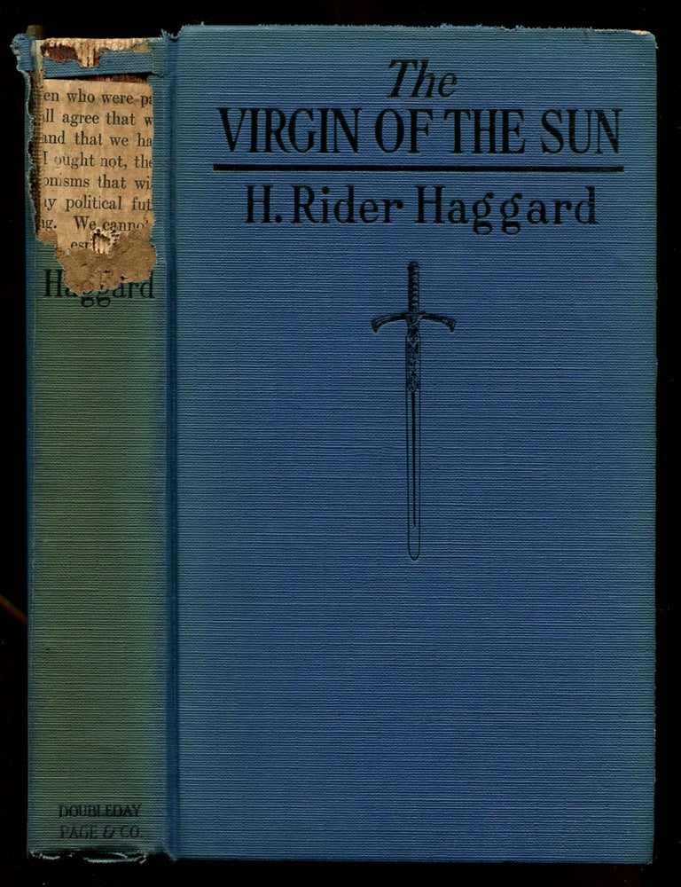Item #330303 The Virgin of the Sun. H. Rider HAGGARD.