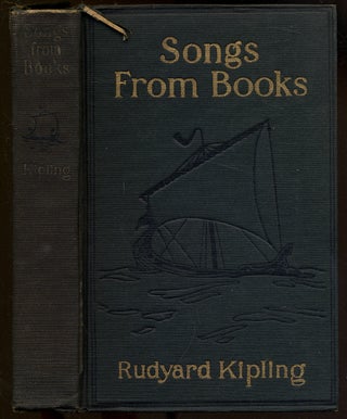 Item #330319 Songs From Books. Rudyard KIPLING