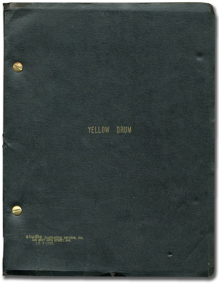 Item #331196 [Playscript]: Yellow Drum: A Musical Play Based on "The Grass Harp" by Truman Capote. Truman CAPOTE, Kenward ELMSLIE, Claibe Richardson, text, music.
