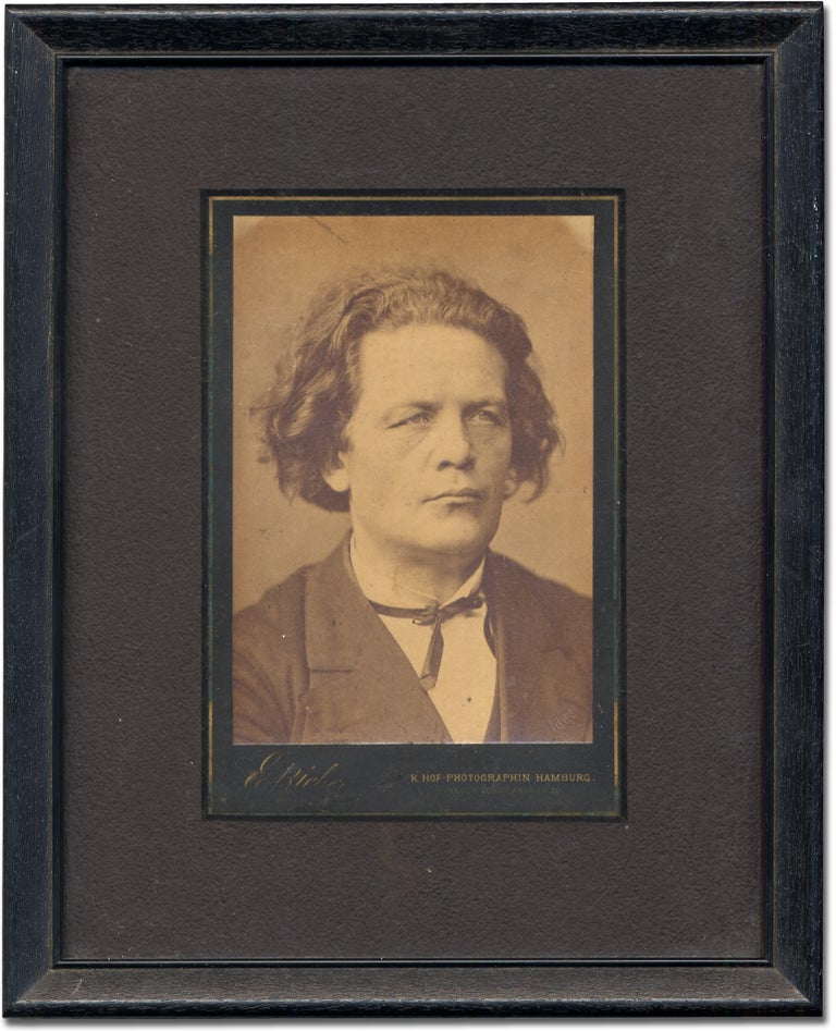Item #331423 [Cabinet Card Portrait]: Anton Rubinstein (circa 1880). Anton RUBINSTEIN, Emile Bieber.