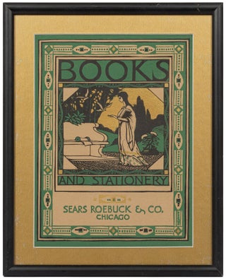 Item #331489 [Broadside]: "Books and Stationery, Sears Roebuck & Co. Chicago"
