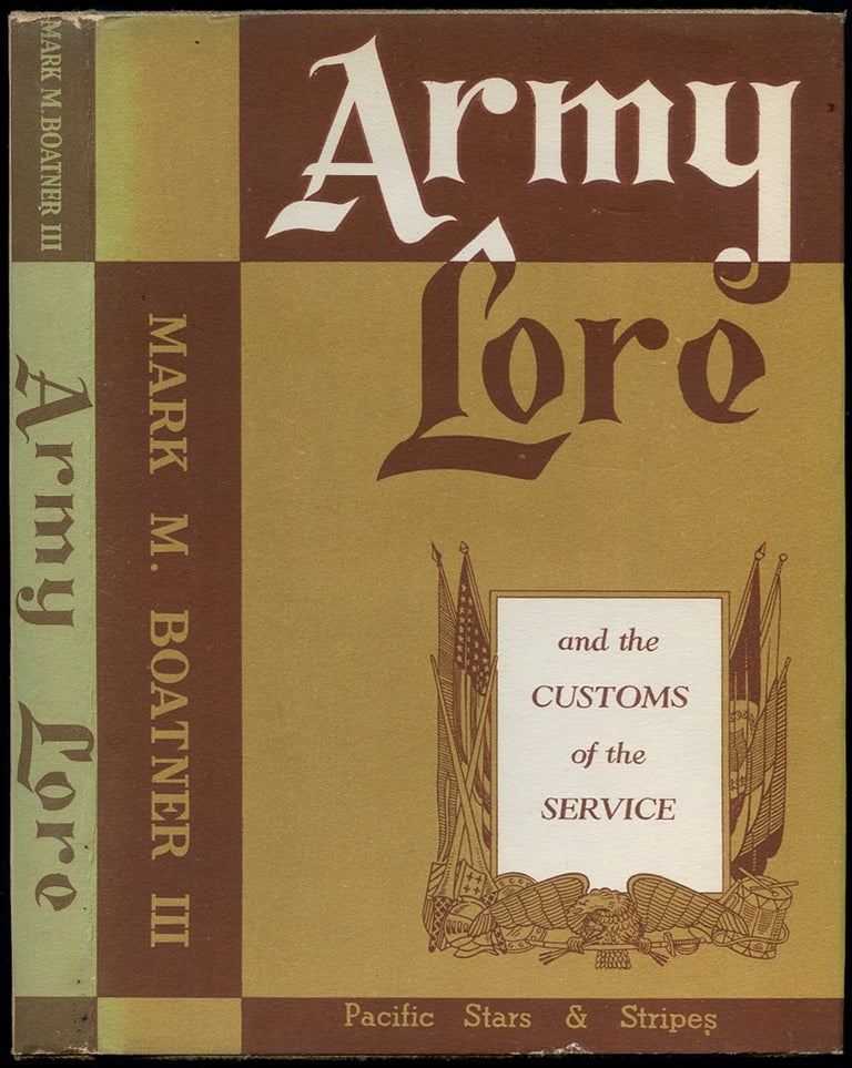 Item #331687 Army Lore. Mark M. BOATNER, III.