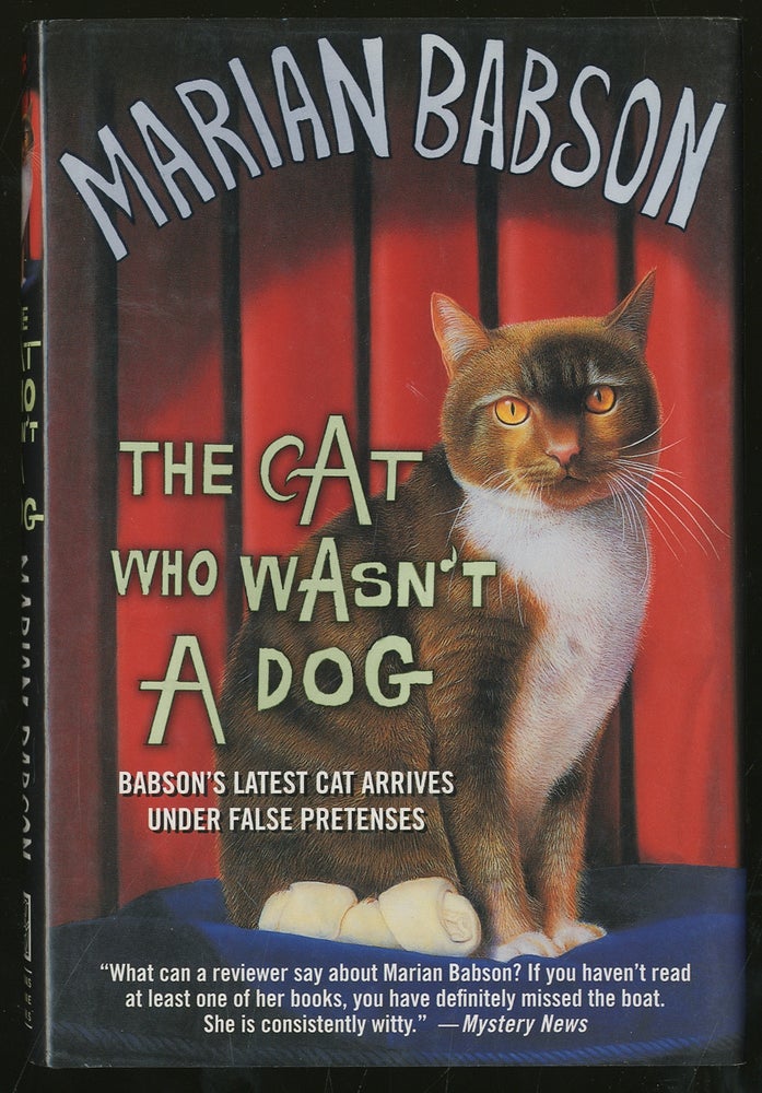 Item #332429 The Cat Who Wasn't a Dog. Marian BABSON.