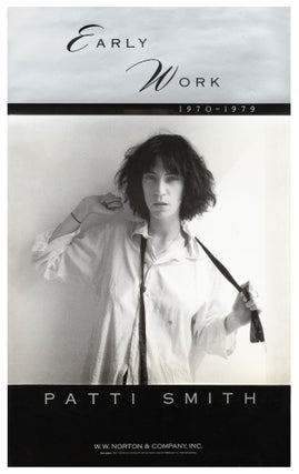 Item #332673 [Poster]: Early Work 1970-1979. Patti SMITH