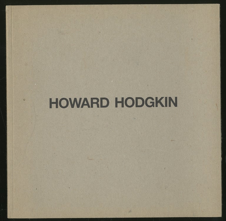 Item #332963 (Exhibition catalog): Howard Hodgkin