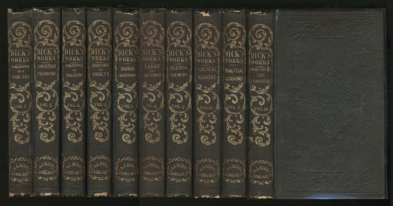Item #334182 Dick's Works. Ten volumes. Thomas DICK.