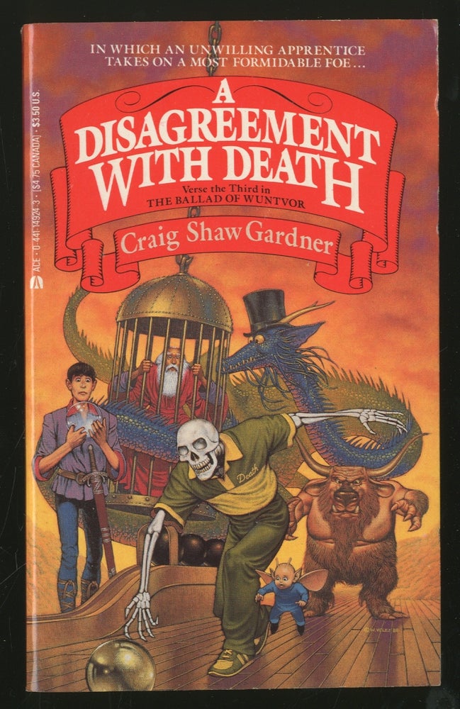 Item #334643 A Disagreement With Death. Craig Shaw GARDNER.