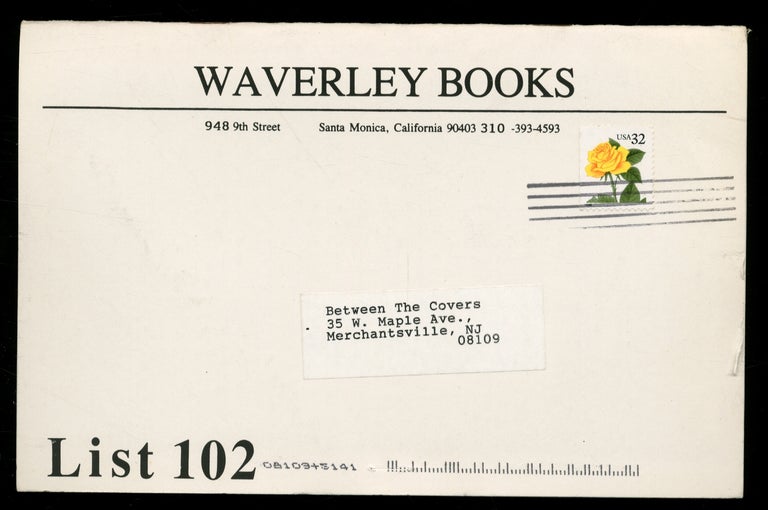 Item #335919 Waverley Books: List 102
