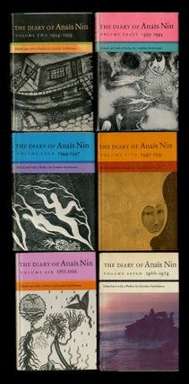 Item #335994 The Diary of Anais Nin: Volumes 2-7. Anaïs NIN
