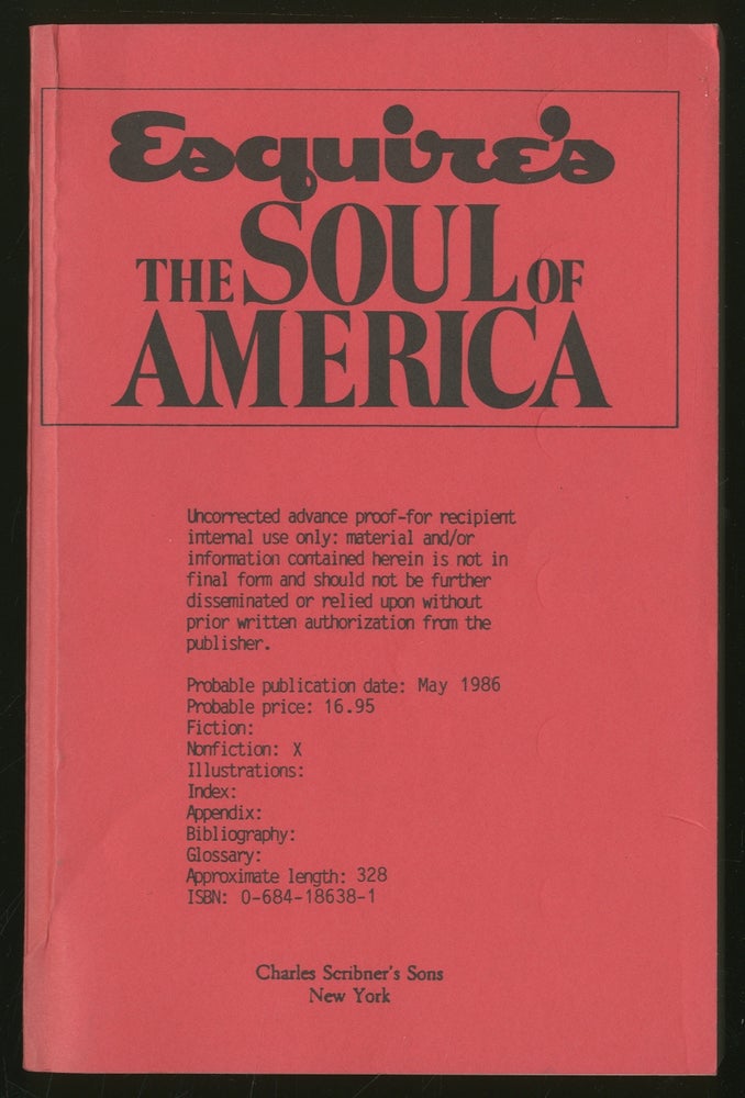 Item #336359 Esquire's The Soul of America