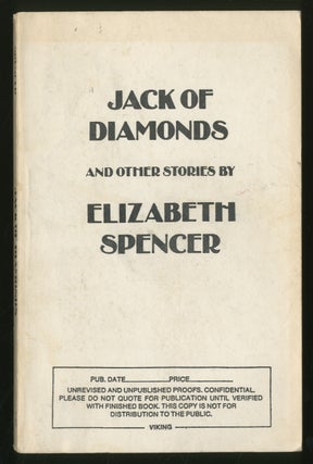 Item #337074 Jack of Diamonds and Other Stories by Elizabeth Spencer. Elizabeth SPENCER