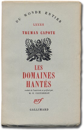 Item #337617 Les Domaines Hantés [Other Voices, Other Rooms]. Truman CAPOTE