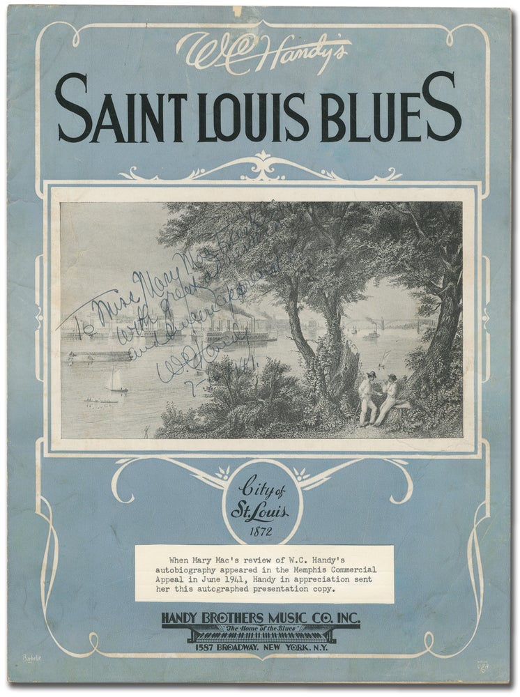 Item #337847 Saint Louis Blues. W. C. HANDY.