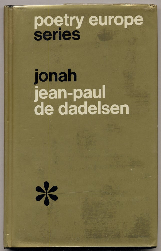 Item #338062 Jonah: Selected Poems. Jean-Paul de DADELSEN, Edward Lucie-Smith.