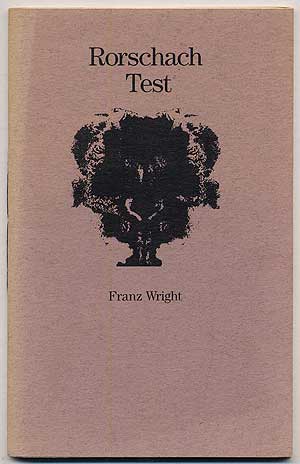 Item #338087 Rorschach Test. Franz WRIGHT.