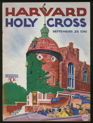 Item #338093 Harvard A.A. News, Holy Cross Game Number (1951). W. Henry JOHNSTON