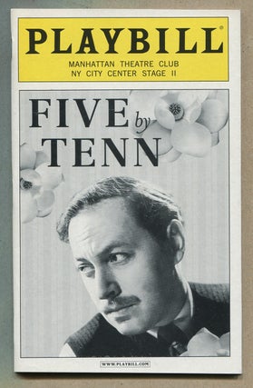 Item #338105 [Playbill]: Five by Tenn. Tennessee WILLIAMS