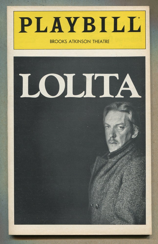 Item #338111 [Playbill]: Lolita. Edward ALBEE.