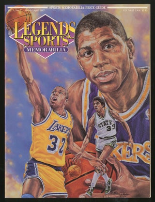 Item #338168 Legends Sports Memorabilia: Volume 5, Number 2, March/April, 1992: Magic Johnson