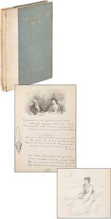 Item #338276 [Manuscript Guest Book With Poems and Ink Drawings]: To My Hostess 1888 - 89