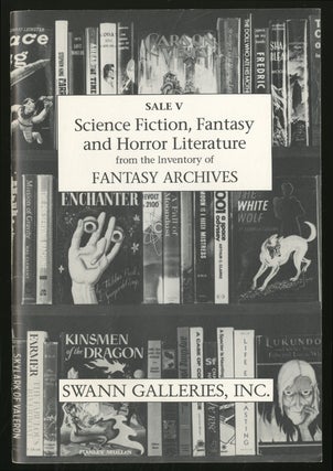 Item #338478 Science Fiction, Fantasy and Horror Literature From the Inventory of Fantasy...