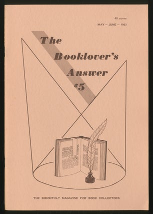 Item #338627 The Booklover's Answer: #5, May-June 1963