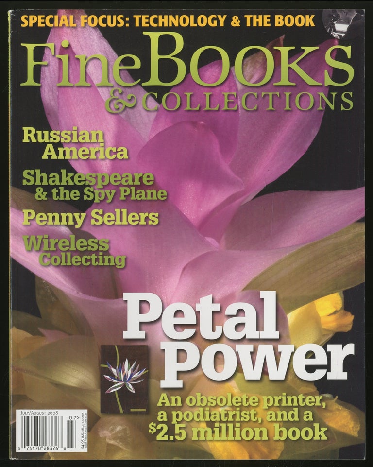 Item #338762 Fine Books and Collections Volume 6 Number 4 July/August 2008