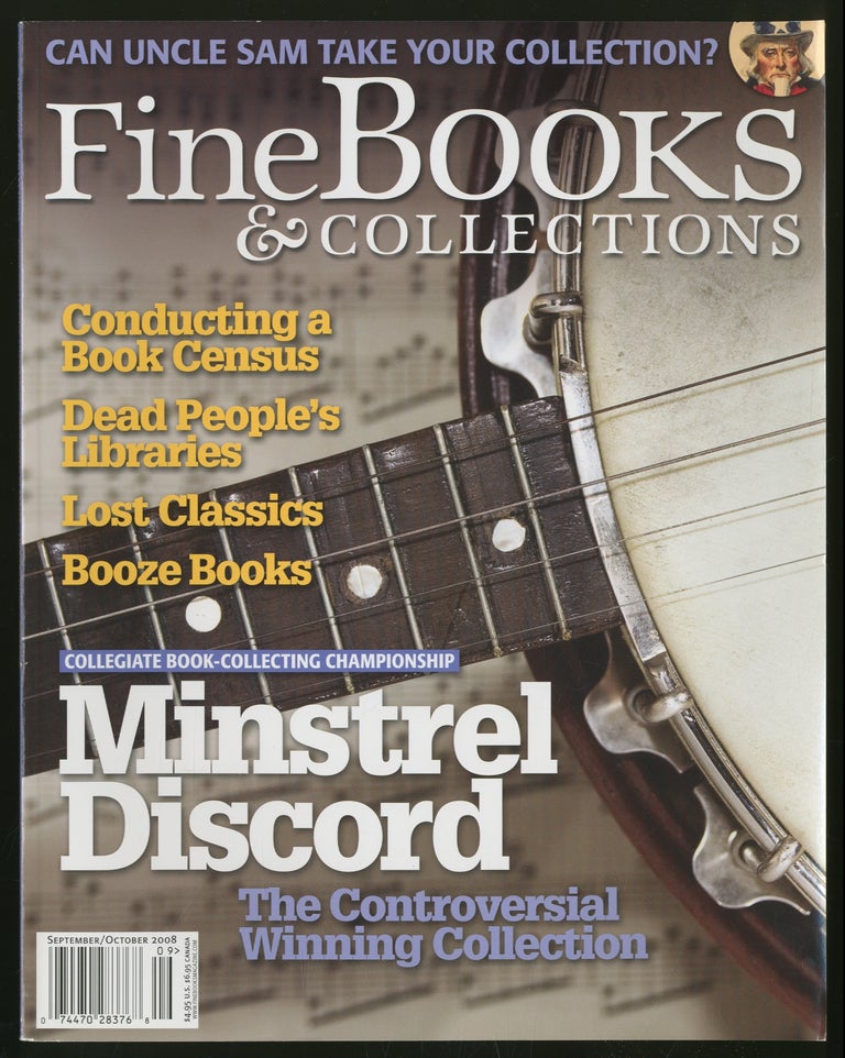 Item #338763 Fine Books and Collections Volume 6 Number 5 September/October 2008